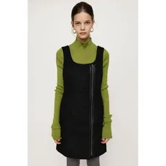 【新品タグ付】 SLY ウールミックス ジャンパースカート ブラック FREE スライ