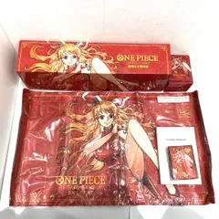 ★ワンピースカードゲーム 1st ANNIVERSARY 中国版 1周年 サプライのみ ナミ 赤ナミ 中古★007112