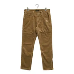中古 メンズ ラフ＆スウェル rough&swell パンツ S 茶系 ブラウン コーデュロイ
