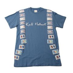 Karl Helmut ピンクハウス 猫 パッチ Tシャツ 黒 M タグ付き - メルカリ