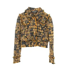 ドルチェアンドガッバーナ DOLCE & GABBANA ウール ジャケット レディース Used A