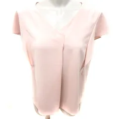 シップス SHIPS シャツ ブラウス 半袖 1 ピンク /RT