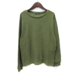 アーバンリサーチ URBAN RESEARCH ニット カットソー 長袖 38 M 緑 カーキ /YI ●RY