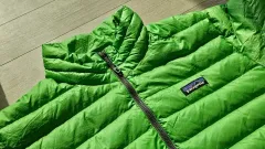 パタゴニア ダウンセーター ノンフーディー グリーン L
