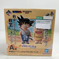 【中古美品】 内装未開封 一番くじ ドラゴンボールEX 孫悟空修業編 A賞 孫悟空&クリリン フィギュア 【050-260214-ks-56-fuzh】