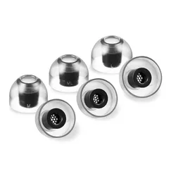 【新品】 AZLA SednaEarfit Crystal 2 Standard [イヤーピース M/ML/Lサイズ各1ペア] 最高級プレミアムLSR素材採用 テーパード型構造 二重構造軸部強化 ハニカム構造ワックスガード搭載 細軸ノズルアダプター付属 高 1