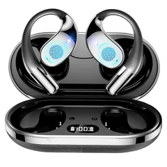 【新品】 ワイヤレスイヤホン bluetooth イヤホン翻訳機 耳掛け 双方向同時通訳 耳を塞がない 115言語対応 音声翻訳機 高精度 通訳機 軽量 防水 Hi-Fi音質 8時間連続再生 Bluetooth5.4 自動ペアリング ハンズフリー通話 Ty 0