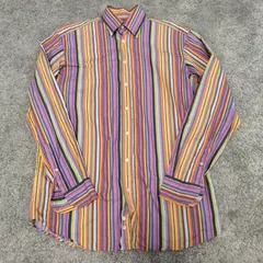 ETRO　エトロ  【サイズ】  38　ストライプシャツ　長袖シャツ　SHIRT　メンズ　中古　古着