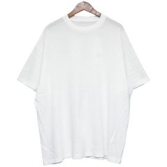 Sacai ジップ付き半袖Tシャツ ホワイト Sロゴ - メルカリ