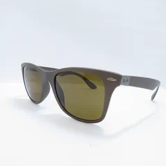 【瀬戸大橋店】 中古 RAY BAN | レイバン サングラス LITEFORCE RB4195-F サイズ：52□20 ブラウン 【116】