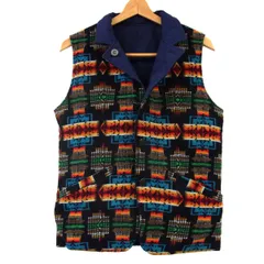 定価39,900円◆SOPHNET×PENDLETON リバーシブル ベスト ネイティブ柄 ソフネット×ペンドルトン メンズ