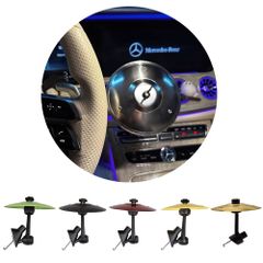 GK FACTORY 車載シンバル 手拍シンバル 出風口打楽器 アクセサリー 音楽ドライブ ABS製 打撃リズムパッド ハンドパーカッション 車内用おもちゃ