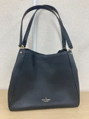 ￥1 kate spade 黒 レザーバッグ ショルダーバッグ ブラック【バッグ】【2】