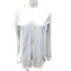 セオリー Theory カーディガン ニット 長袖 2 グレー /RT