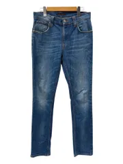 NUDIE JEANS (ヌーディージーンズ) ストレッチデニムジーンズ パンツ ボトムス スキニー 30 インディゴ メンズ/078