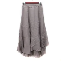 アナトリエ ANATELIER フレアスカート マキシ 38 M モカ /YI