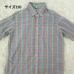 ユニクロ シャツ 【150】 キッズ オシャレ 春 美品