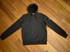 STONE ISLAND ストーンアイランド 21FW フードTシャツ ブラック L