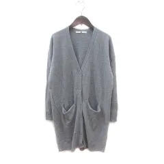 スライ SLY カーディガン ニット ロング 長袖 F グレー /MS