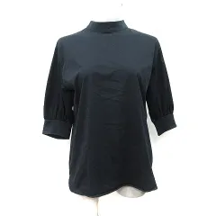 B&Y ユナイテッドアローズ BEAUTY&YOUTH ビューティー&ユース カットソー 七分袖 黒 ブラック /YI