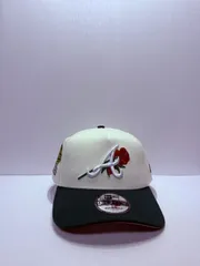 Newera アトランタブレーブス ワールドシリーズ1995 ローズ刺繍 9forty A-FRAME スナップバックキャップ ツートンカラー