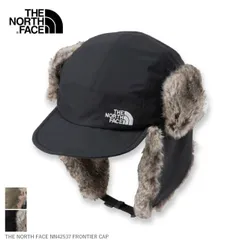 ザ・ノース・フェイス フロンティアキャップ メンズ レディース ユニセックス THE NORTH FACE NN42537 FRONTIER CAP 黒/K/ブラック/CK/ベージュ M/L 防寒 帽子 キャップ 耳当て アウトドア 撥水 冬