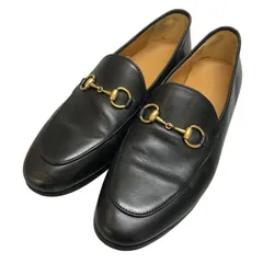 グッチ ローファー ヨルダーン ホースビット ブラック【AFC30】