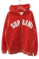 2026年最新】SUPREME アーチロゴ ジップアップの人気アイテム - メルカリ