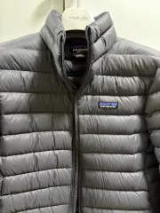 L)パタゴニア ダウンセーター ノンフーディ フォージグレー