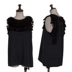 LANTINAM Tulle docking cutsew ブラウン - メルカリ