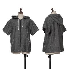美品✨ピンクハウス チューリップうさぎ ジップパーカー ワッペン 若草