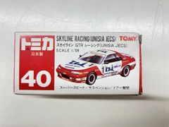 赤箱 トミカ スカイライン GTR レーシング 40 (JECS) 当時物 - メルカリ