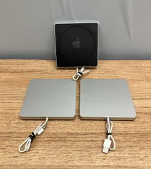 ジャンク ★Apple USB SuperDrive MD564ZM/A 3点まとめ売り A1379 シルバー DVDドライブ