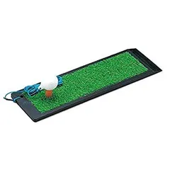 【中古】Tabata(タバタ) ゴルフ ショット用マット ゴルフ練習用マット パンチャー 259 110×380mm ラバースポンジ付 ウッド専用 GV0259