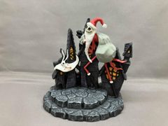 美品 ナイトメア・ビフォア・クリスマス サンタジャック&ゼロ レジン