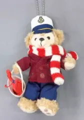 【中古】ぬいぐるみ ダッフィー(コート) ぬいぐるみバッジ 「ケープコッドシーズン 2009」 東京ディズニーシー限定 