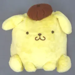 【中古】ぬいぐるみ プリン お座りスタイル BIGぬいぐるみ 「ポムポムプリン」