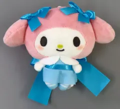 【中古】ぬいぐるみ マイメロディ(A/ブルー) リボンDEむすぼ!ぬいぐるみ 「マイメロディ・クロミ」