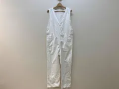 BEAUTY&YOUTH UNITED ARROWS ビューティー&ユース ユナイテッドアローズ デニムオールインワン サイズM ホワイト 綿 中国製 1626-699-4398