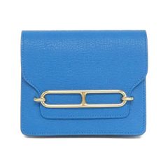 ✨️極美品✨️ エルメス ルリ 折り財布 レザー コンパクト レディース 