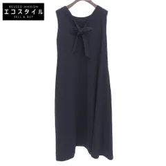 FOXEY フォクシー 美品 Harbour Dress ワンピース レディース ミッドナイトブルー 38 44657 38