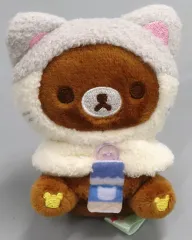 【中古】ぬいぐるみ チャイロイコグマ てのりぬいぐるみ ねこねこの湯テーマ 「リラックマ」 リラックマ百貨店＆サンエックスネットショップ＆リラックマストア＆すみっコぐらしshop online限定