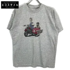 VINTAGE ヴィンテージ 90'S グレー ウォレスとグルミット プリントTシャツ 不明