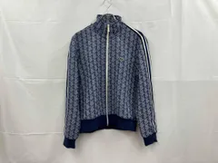 LACOSTE ラコステ ジャージ トラックジャケット モノグラム US M ブルー 通年