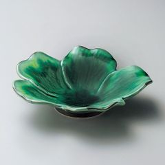京焼 陶葊 陶あん 深皿 鉢 向日葵 ひまわり - メルカリ