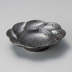 未使用品❗️信楽焼 蘭鉢 6号 黒釉 三足鉢 アガベ コーデックス - メルカリ