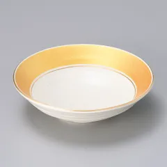 白マット金溶彩６寸鉢