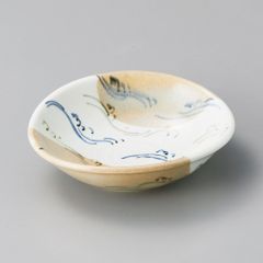 ◇ 織部焼 変形大鉢 輪花型 花びら型 陶印あり - メルカリ