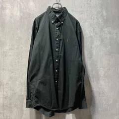 POLO RALPH LAUREN 長袖シャツ BLAKE ボタンダウンシャツ RN41381 サイズXLブラック ポロラルフローレン