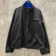 90s POLO RALPH LAUREN ナイロンジャケット フリースライニング size M ブラック ポロラルフローレン